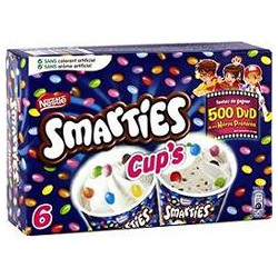 Nestle Smarties Cup X6 420Ml