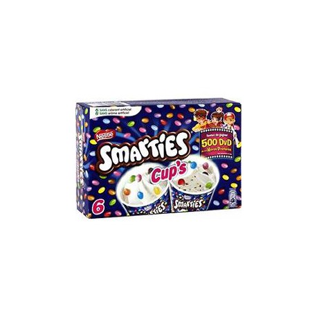 Nestle Smarties Cup X6 420Ml