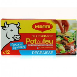 Maggi Bouillon Déshydraté Pot-Au-Feu Dégraissé Maggi 20 Tab 129,6G