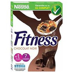 375G Cereales Chocolat Noir Fitness