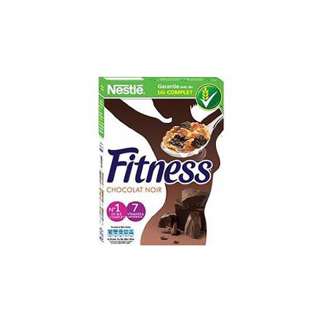 375G Cereales Chocolat Noir Fitness