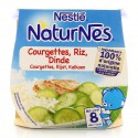 Pack 2X200G Naturnes Courgette/Riz/Dinde Nestle