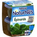 Pack 2X130G Naturnes Epinards Nestle