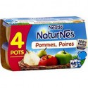 Pack 4X130G Naturnes Pomme/Poire Nestle