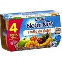 Pack 4X130G Naturnes Fruit Du Soleil Nestle