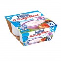 Pack 4X100G P Tit Onctueux Fromage Blanc Fruits Rouges Nestle