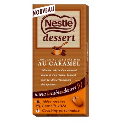 Nestle Chocolat Caramel Nestlé Dessert Tablette 170G