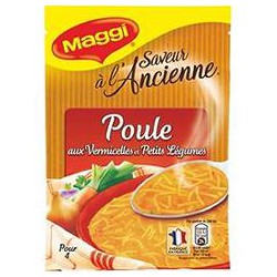 61G Soupe Poule Vermicelle-25% Sel Maggi