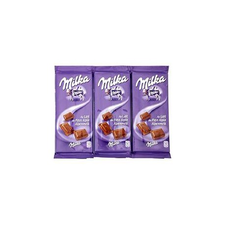 Milka Lait 3 X 100 G
