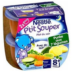 Ptit Souper Puree 7 Leg.2X200G
