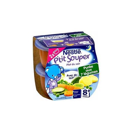 Ptit Souper Puree 7 Leg.2X200G