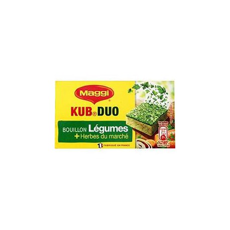 Maggi Bouillon Déshydraté Aux Légumes Maggi 10 Tablettes 105G