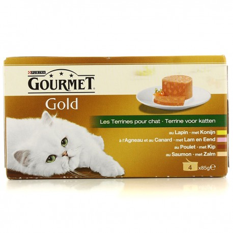 85G X4 Boites Terrines Gourmet
