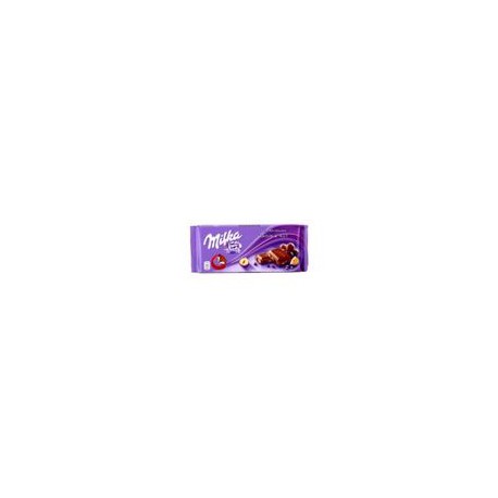 Milka Raisins & Hazelnuts 100G