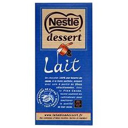 Tablette 170G Chocolat Dessert Au Lait Nestle
