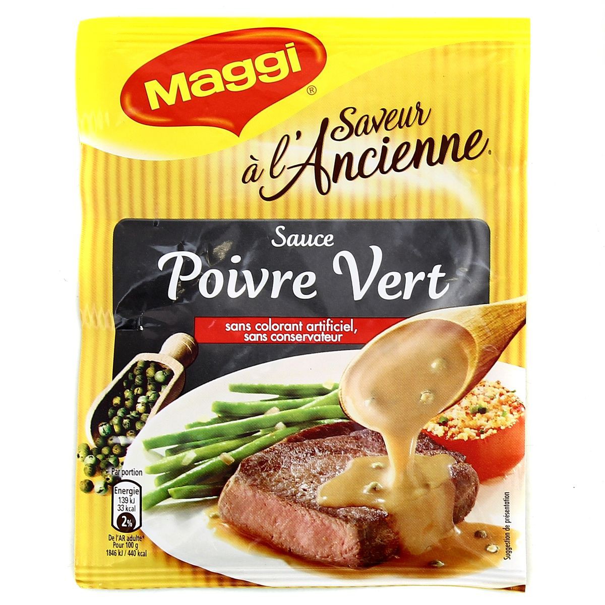 Poivre vert en grain Sachet de 30 gr - Provence Arômes Tendance sud