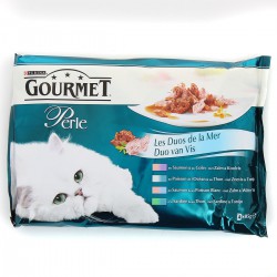 Pack 4X85G Perle Duos Gourmet Purina One