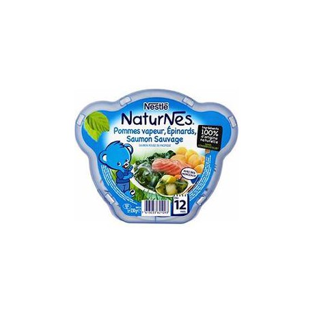 230G Naturnes Pdt/Epinard/Smn Nestle