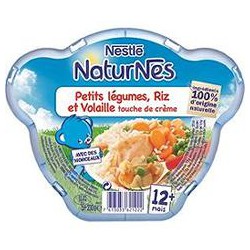 230G Naturnes Legumes Riz Poulet Creme Nestle