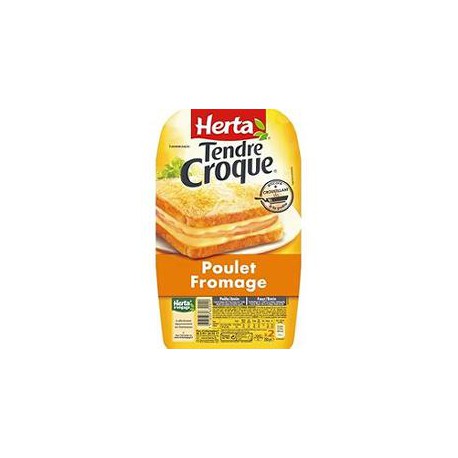 Herta Tend Croq Poulet X2 200G