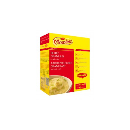 1,6Kg Puree Pomme De Terre Lait Entier Mousline Maggi