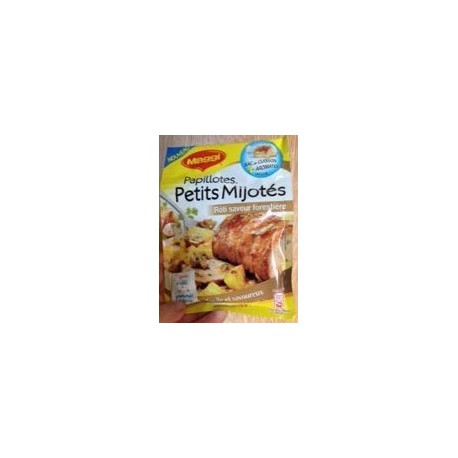 30G Papillote Mijote Porc Forestierr Maggi