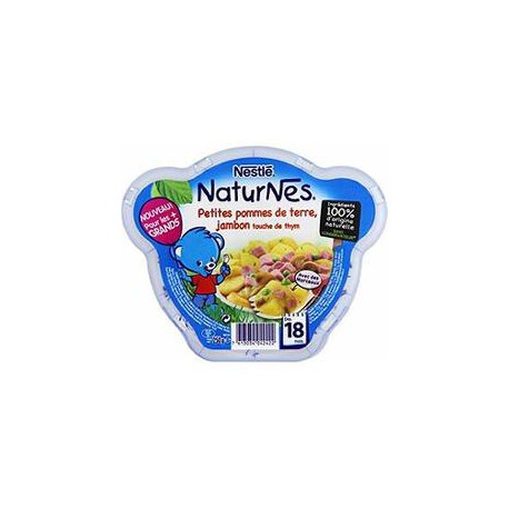 250G Naturnes Pdt Jambon Nestle