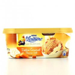 850Ml Glace Delice Caramel La Laitiere