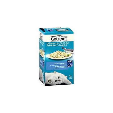Pack 4X85G Delice Du Pecheur Gourmet