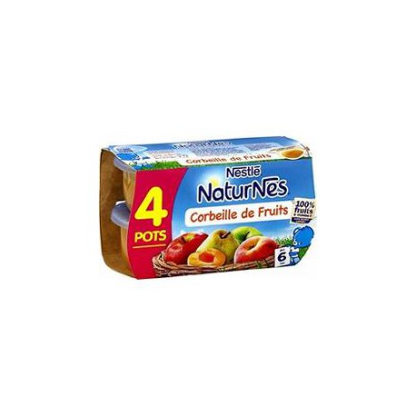 Naturnes Corbeil Fruits 4X130G