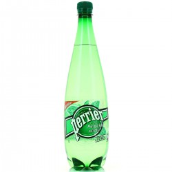 Bouteille Pet 1L Eau Gazeuse Menthe Perrier