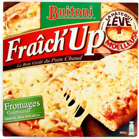 600G Fraich Up Pizza Fromage Buitoni