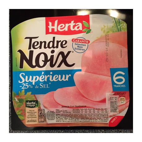 Herta Td Noix Sup-25%Tsr6T180G