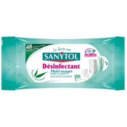 48 Lingettes Multi-Usages Sanytol