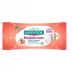 48 Lingettes Multi Usages Pamplemousse Sanytol