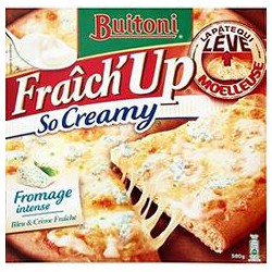 580G Pizza Fraich Up So Creamy Fromage Buitoni