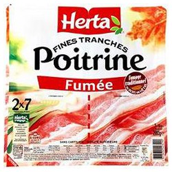 Herta Poitrine Fume Tr X2 200G