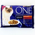 One One Adulte Poulet Boeuf 4X85G
