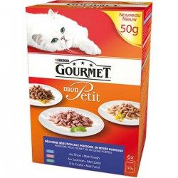 Pack 4X50G Mon Petit Poisson Gourmet