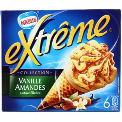 720Ml 6 Cornets Extreme Vanille/Amande/Caramel Nestle