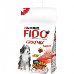 Fido Fido Croq Mix Boeuf Adulte 4Kg