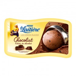 850Ml Glace Chocolat Noirla Laitiere