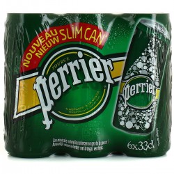Pack Bte 6X33Cl Eau Gazeuse Nature Perrier