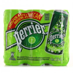 Pack Bte 6X33Cl Eau Gazeuse Citron Vert Perrier