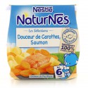 Pack 2X200G Naturnes Slcn Carotte/Saumon Nestle