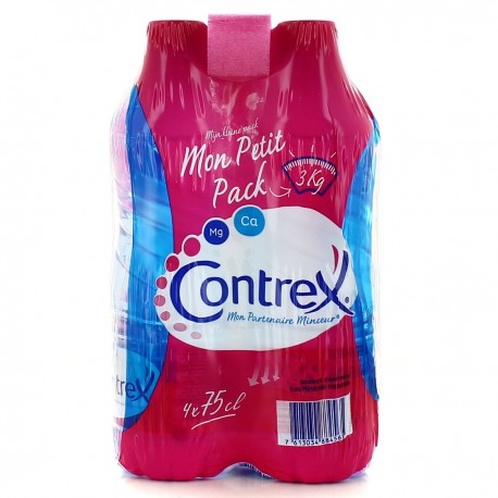 Contrex Eau Minera.4X75Cl Pet