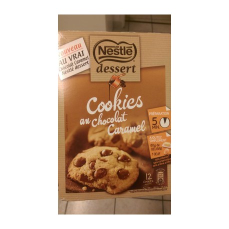 336G Preparation Cookies Chocolat/Caramel Nestle