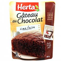 Herta Pat Gateau Chocolat 560G