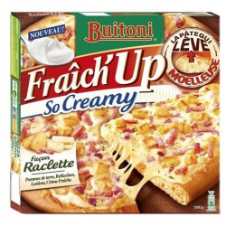 580G Pizza Fraich Up So Creamy Raclette Buitoni