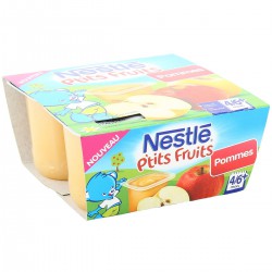 Pack 4X100G P Tit Fruit Pomme Nestle